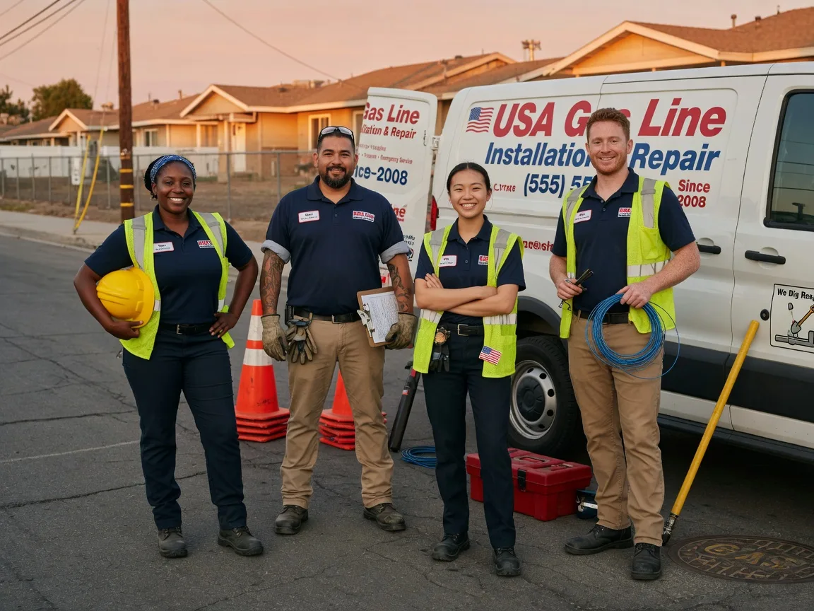 Gas Line Installation company in Zuni, VA